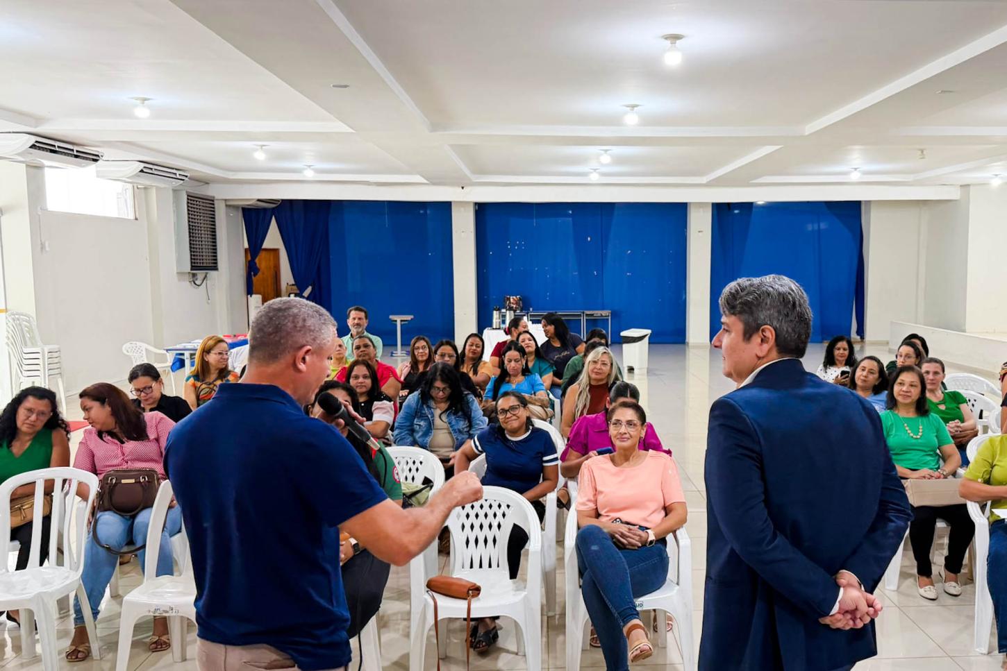 Coordenadores da rede municipal se reúnem com Sintep e ampliam canal de comunicação