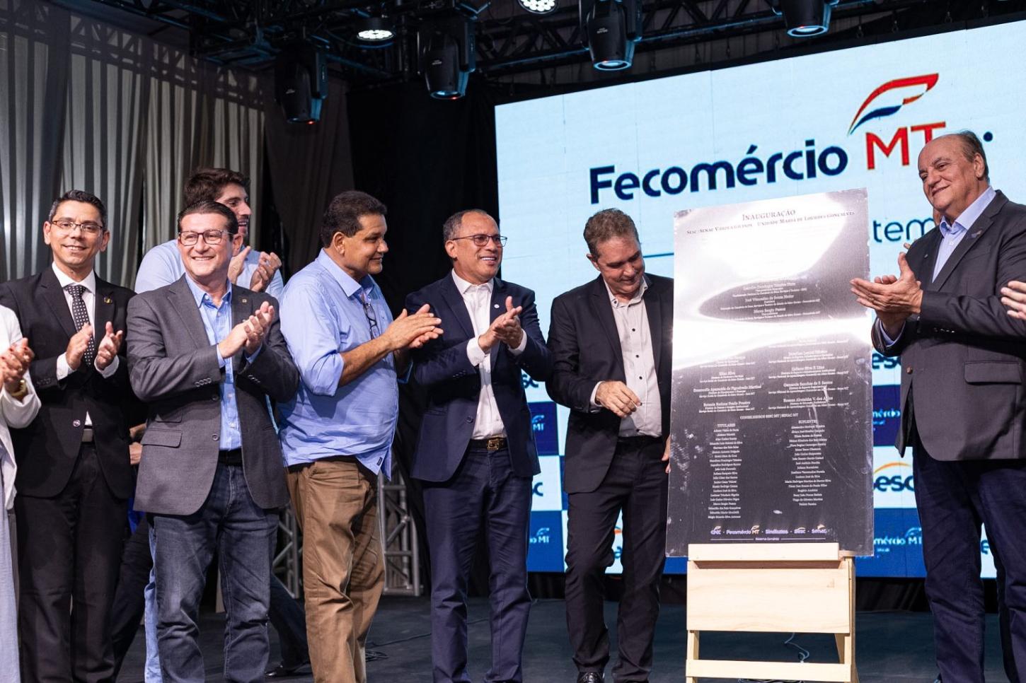 Fabinho Tardin destaca compromisso com o comércio em inauguração da Fecomércio em VG