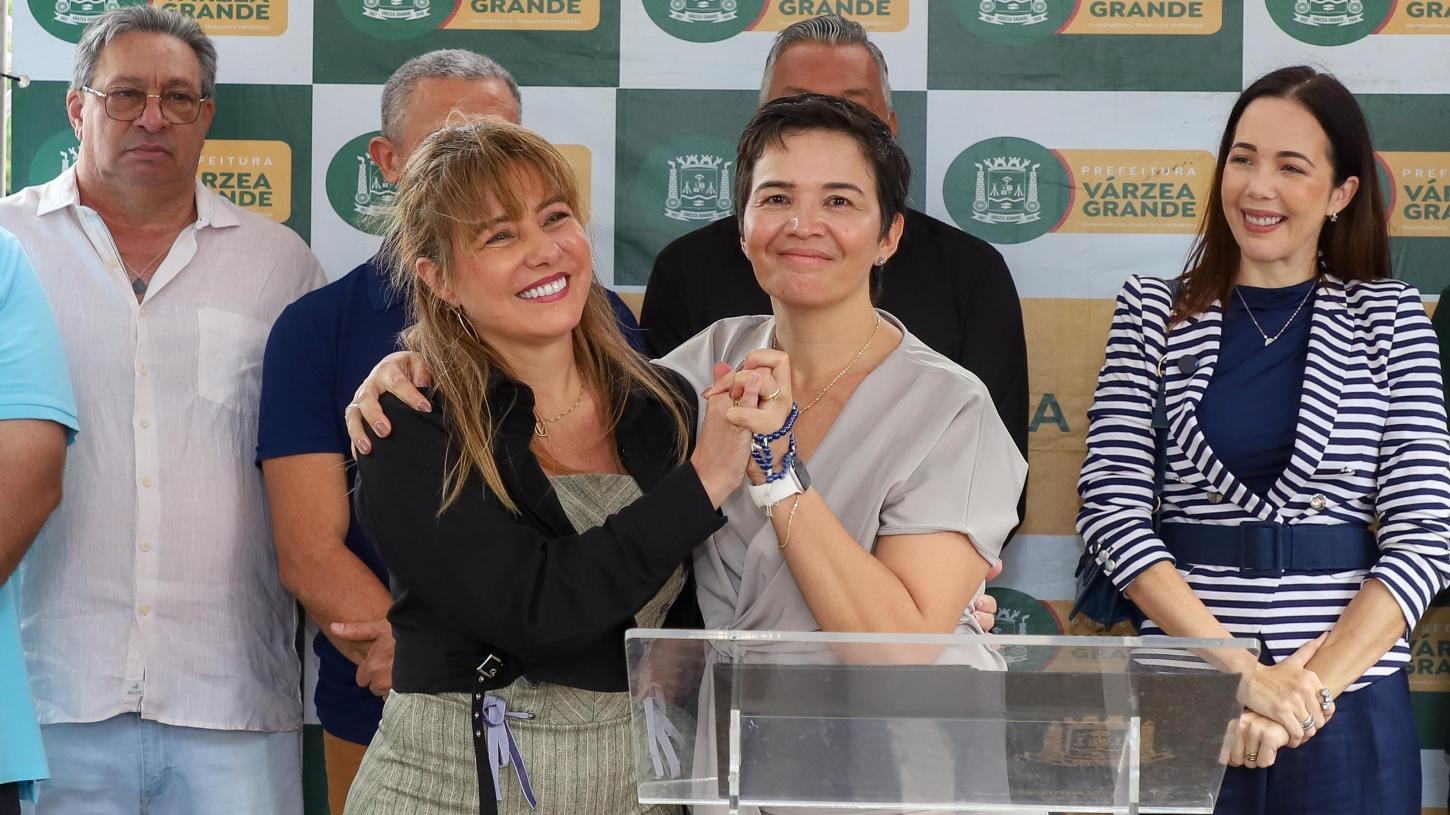 Maria Fernanda de Figueiredo toma posse e anuncia equipe 100% técnica para trabalhar por Várzea Grande
