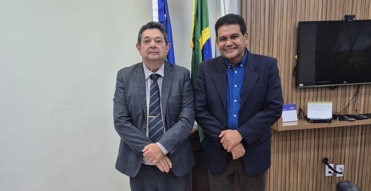 Presidente da Câmara de se reúne com corregedor-Geral do Tribunal de Justiça de Mato Grosso