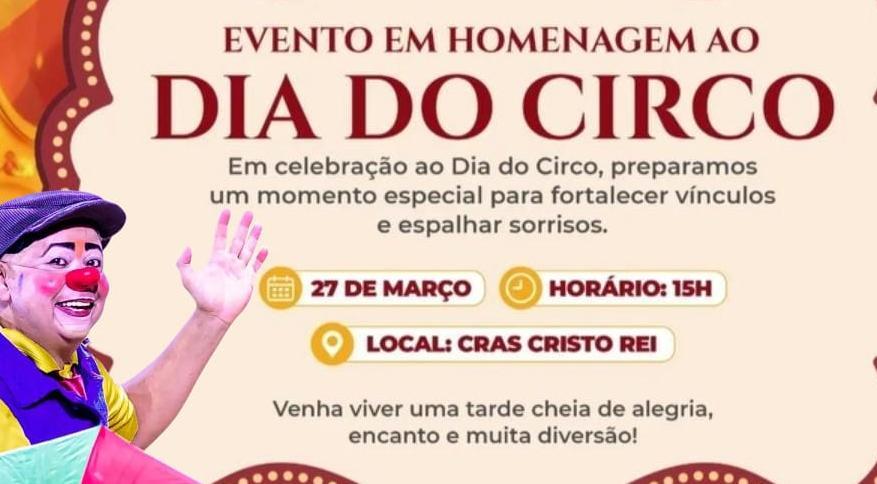 Várzea Grande celebra Dia do Circo com espetáculo para crianças atendidas pela Assistência Social
