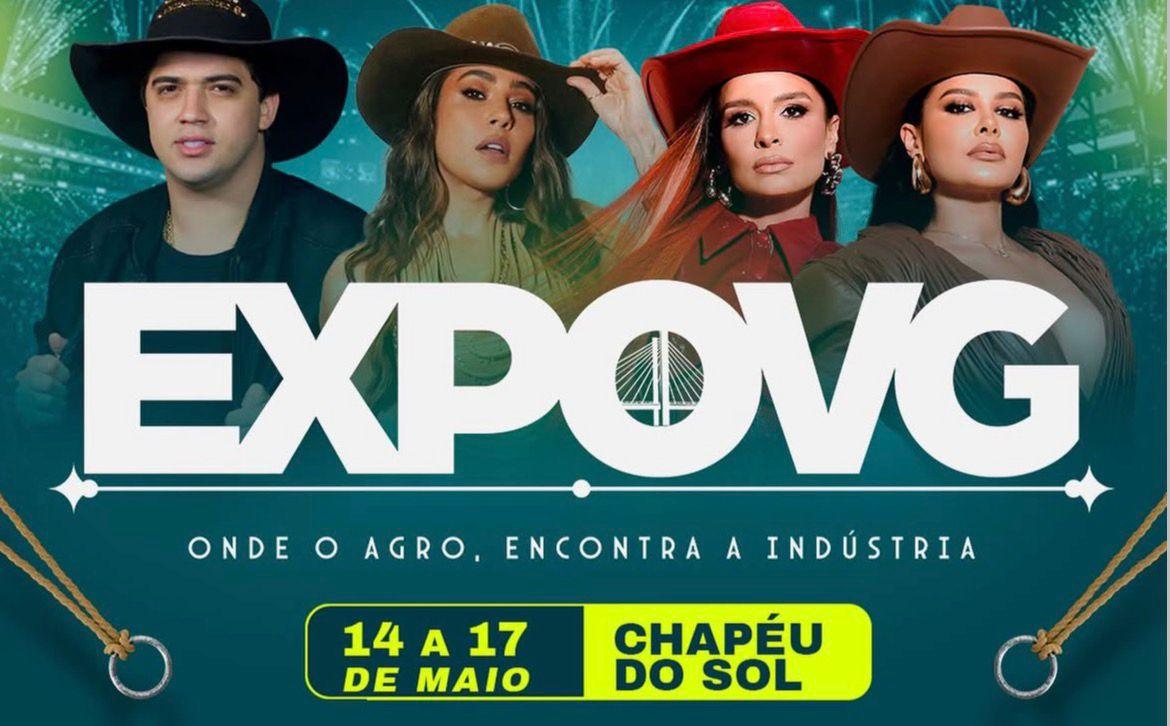 ExpoVG celebra 159 anos de Várzea Grande com shows nacionais, regionais, feira e foco no desenvolvimento