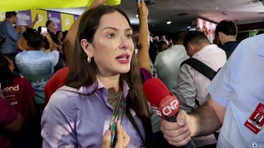 Janaina Riva cumpre agenda no médio norte e inaugura Procuradoria da Mulher em Nortelândia