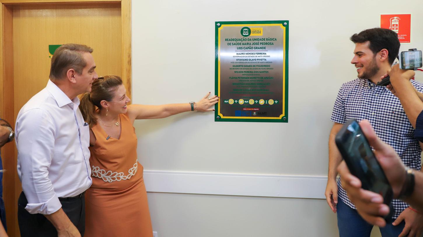 Várzea Grande inaugura nova UBS do Capão Grande e moradores se emocionam com transformação histórica