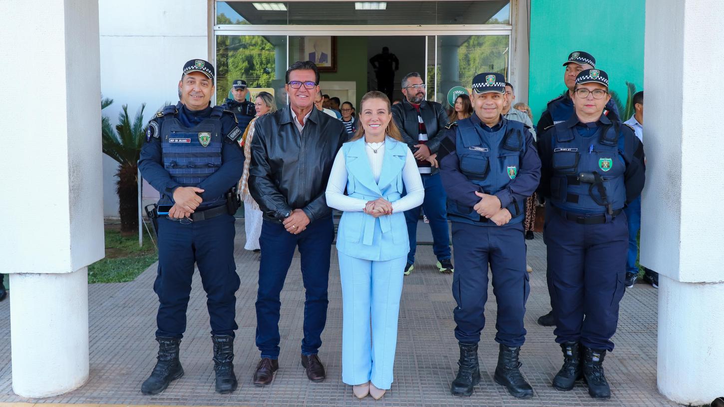 Prefeita entrega oito viaturas e reforça em até 50% atuação da Guarda Municipal em Várzea Grande
