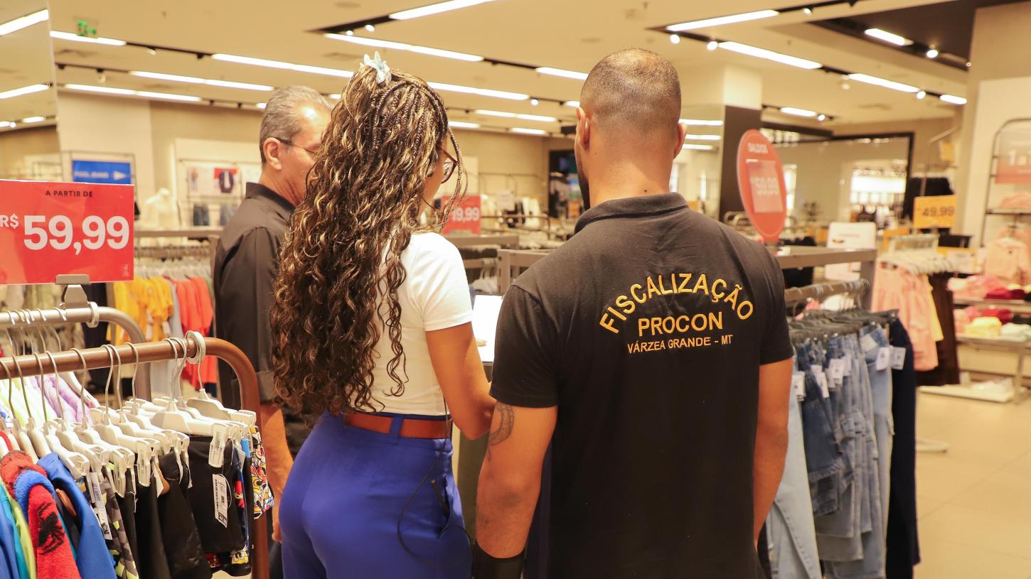 Procon de Várzea Grande intensifica fiscalização no comércio para o Dia das Mães