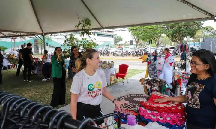 Feira da Família acontece hoje (07)e movimenta produtores e consumidores em Várzea Grande