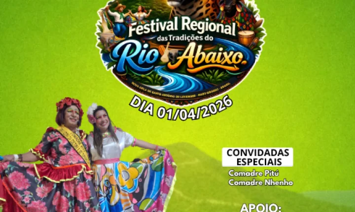 Festival Regional do Rio Abaixo mantém viva a tradição ribeirinha em Santo Antônio de Leverger