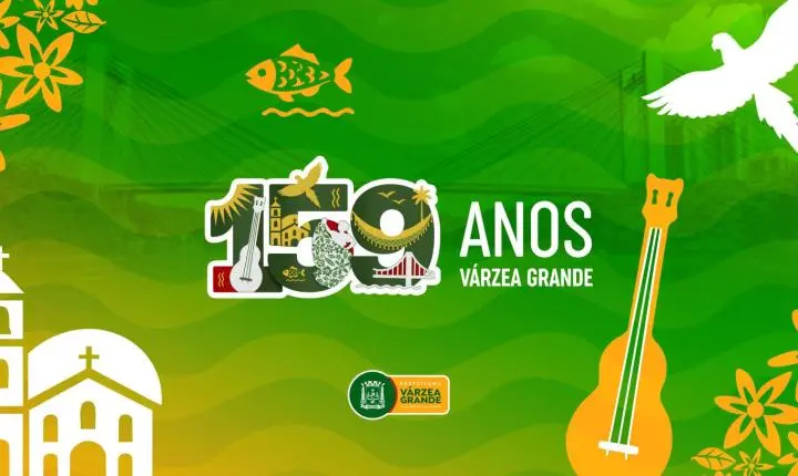 Várzea Grande faz 159 anos e transforma maio em um mês inteiro de celebrações